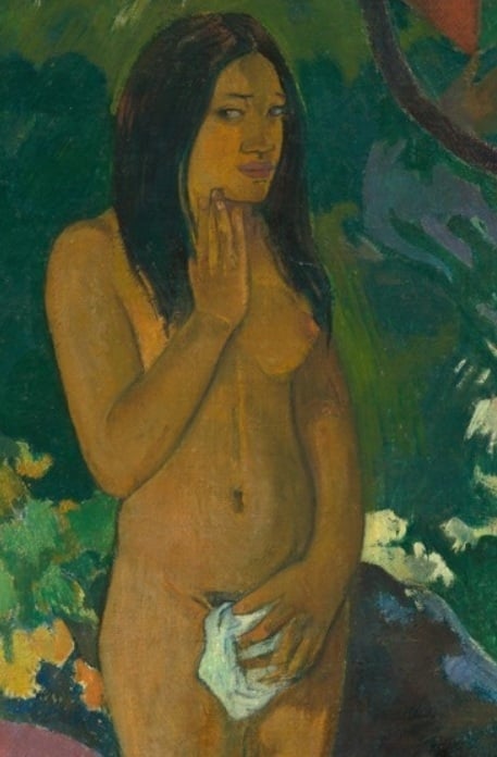 Parau na te Varua ino (Words of the Devil), 1892 (detail)