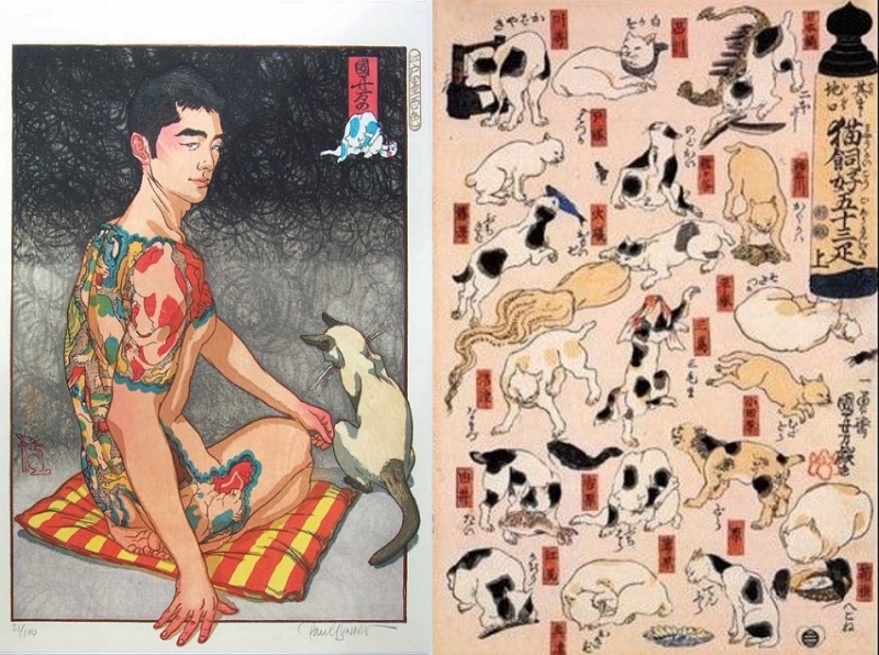 Paul Binnie, Kuniyoshi’s Cats