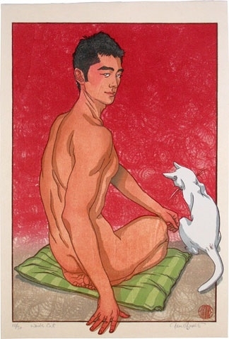 Paul Binnie White Cat,