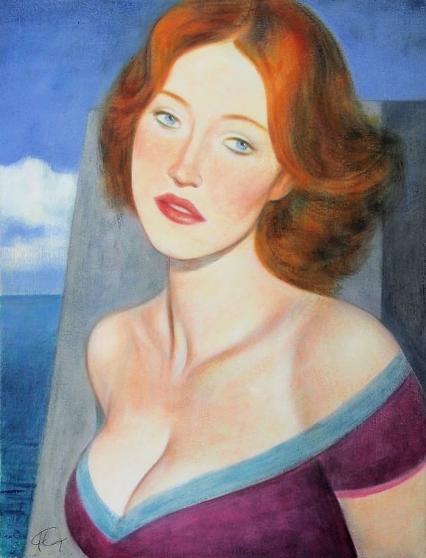 Paul Laurenzi busty red-hair