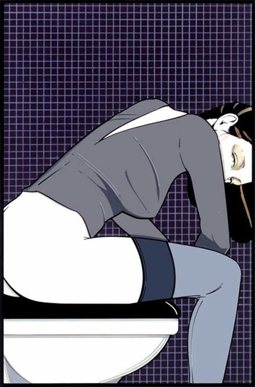 Pee Pop art by Patrick Nagel