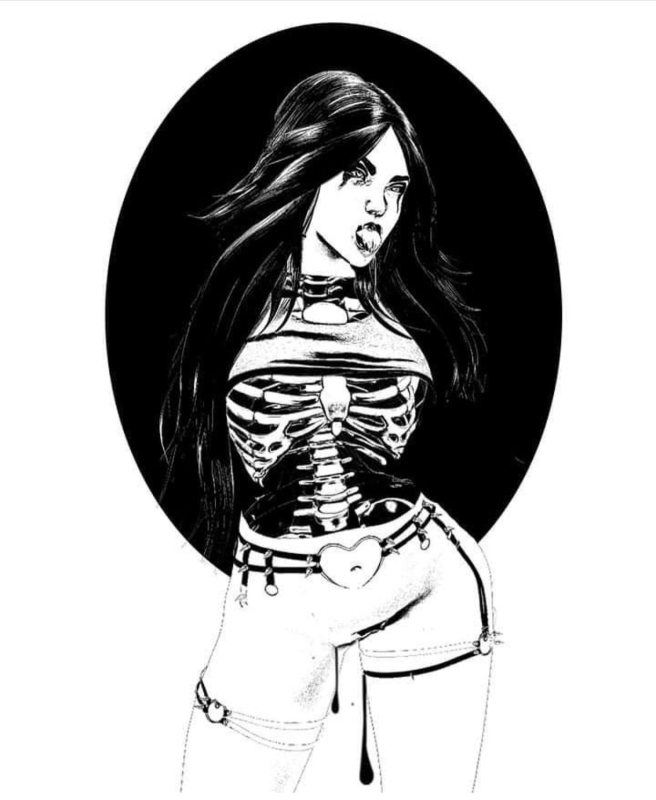 Perdita Lujuria ero guro art