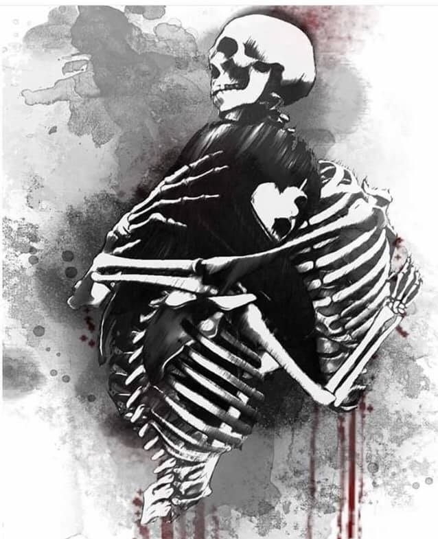 Perdita Lujuria, skeleton