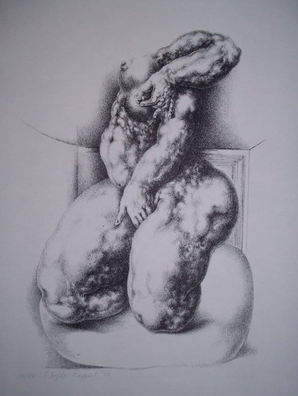 phallus shaped creature Sibylle Ruppert