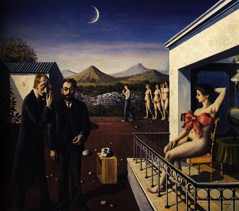 Phases of the Moon by Paul Delvaux