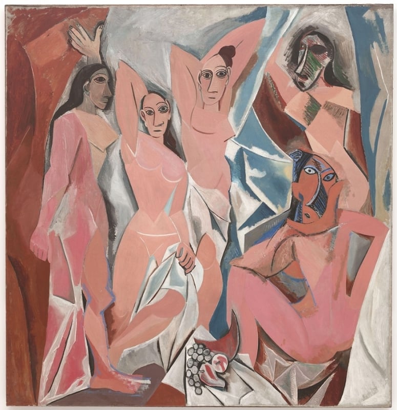 Picasso’s famous “Les Demoiselles d'Avignon