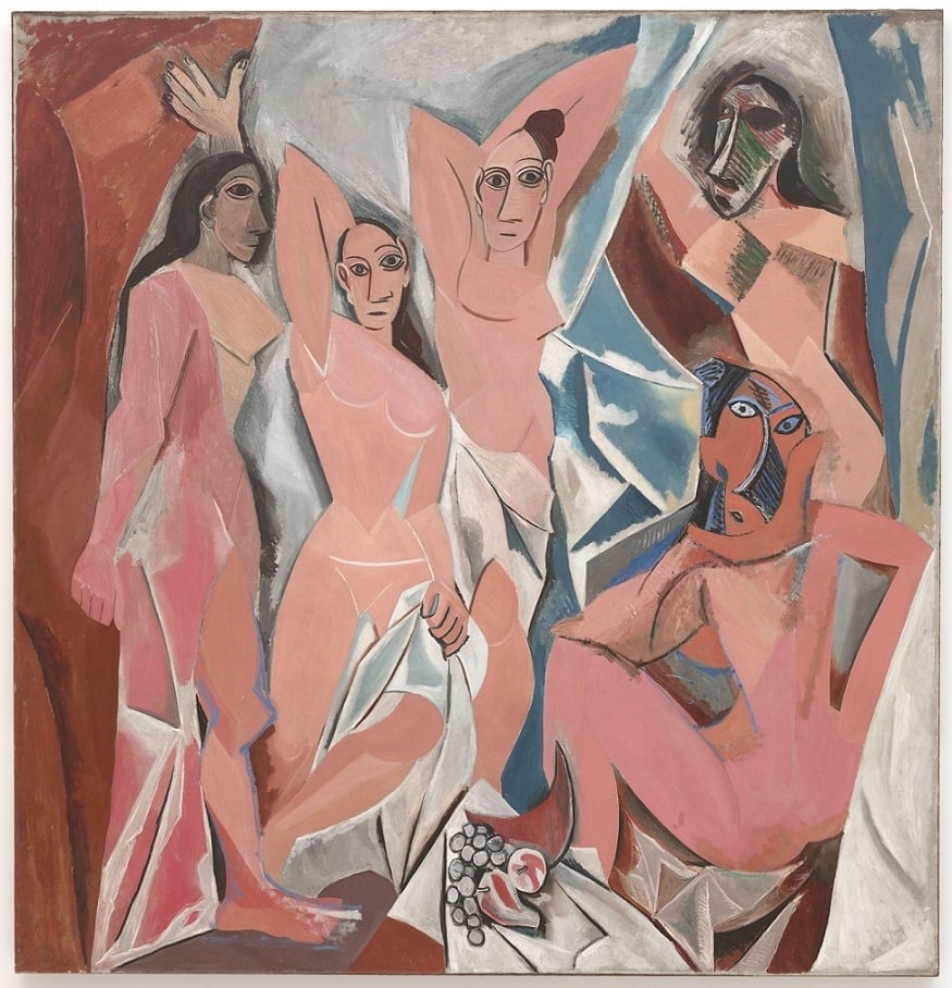 Picasso’s famous “Les Demoiselles d'Avignon