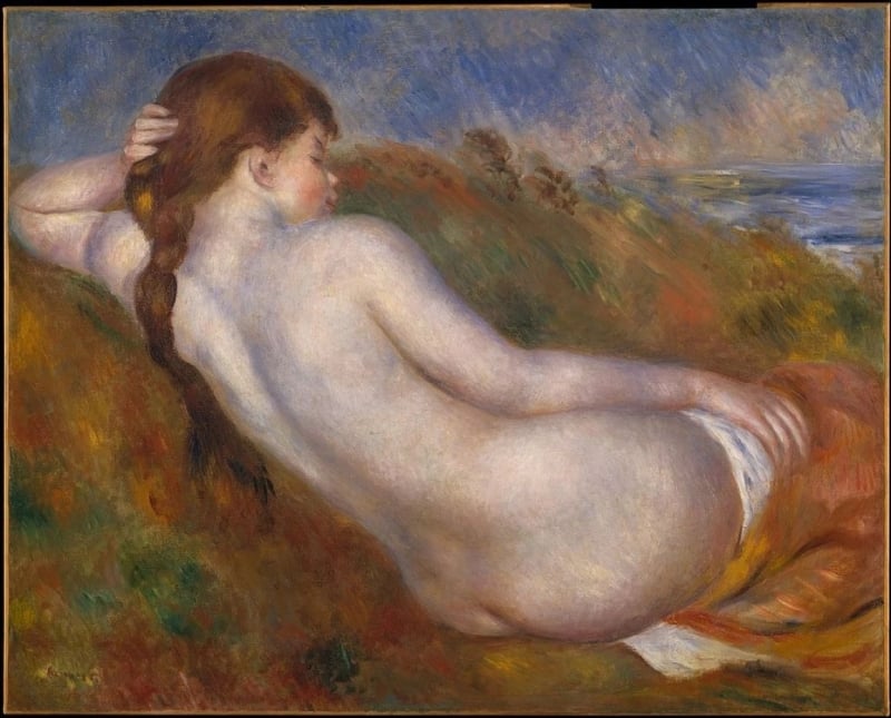Pierre-Auguste Renoir, Reclining nude, 1883