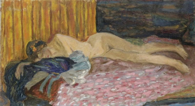 Pierre Bonnard, Le canapé rose, 1910 Pierre Bonnard, Le canapé rose, 1910