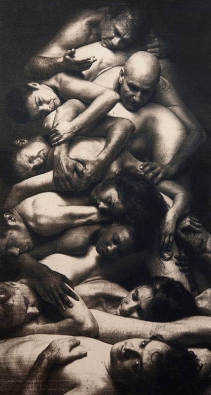 pile of naked people by Laurent Benaïm