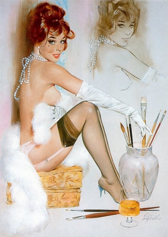 pin up art fritz willis