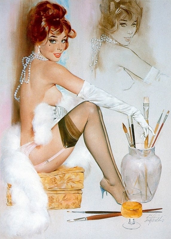 pin up art fritz willis