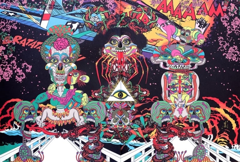 pop art by Keiichi Tanaami