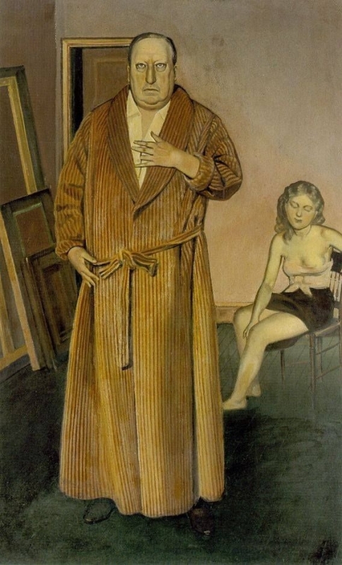 Portrait of André Derain, 1936 by Balthus