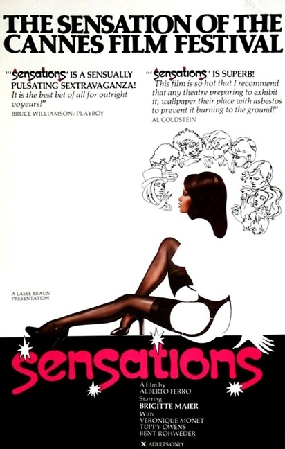 Poster of Sensations (1975) by Lasse Braun