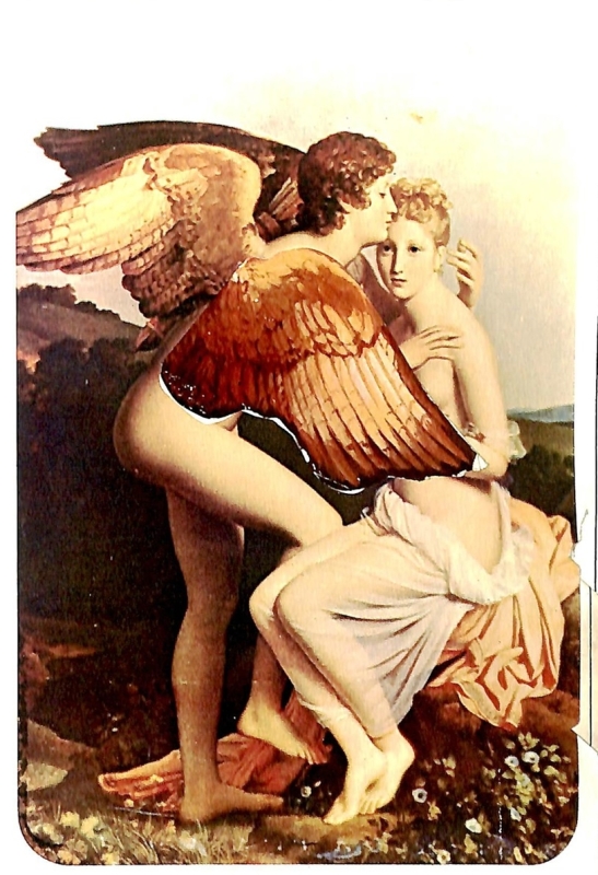 Pysche Receiving the Kiss of Cupid by François Pascal Simon Gérard