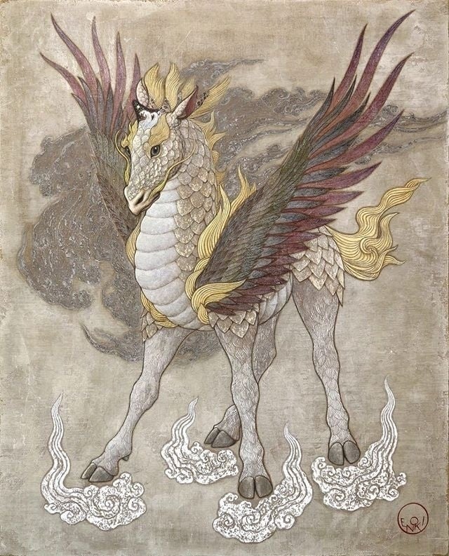 Qilin by Toshiyuki Enoki