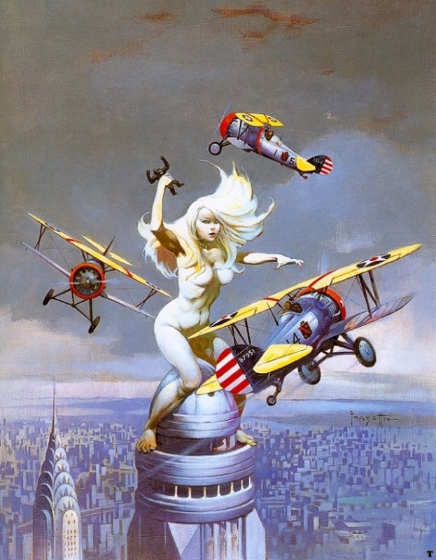 Queen Kong Frank Frazetta