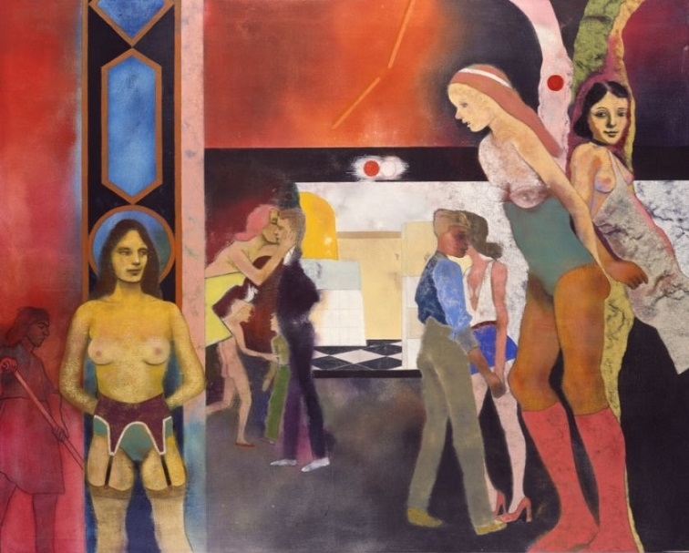 R. B. Kitaj Frankfurter Brothel