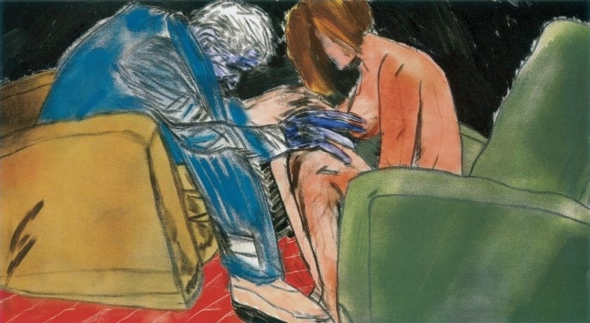 R. B. Kitaj He and She (The Sickness Unto Death)