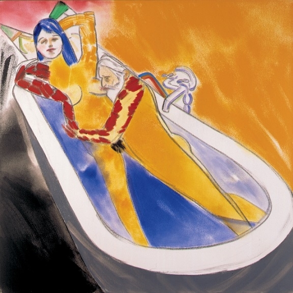 R. B. Kitaj Los Angeles No. 11 (Bathtub