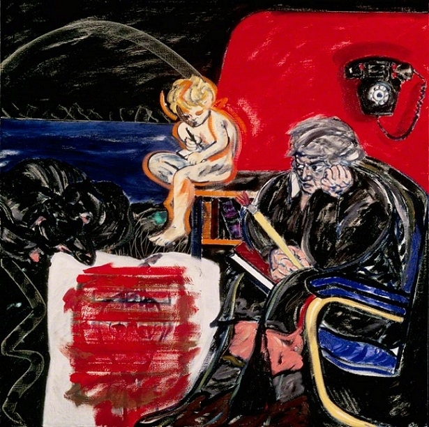 R. B. Kitaj melancholy after Dürer