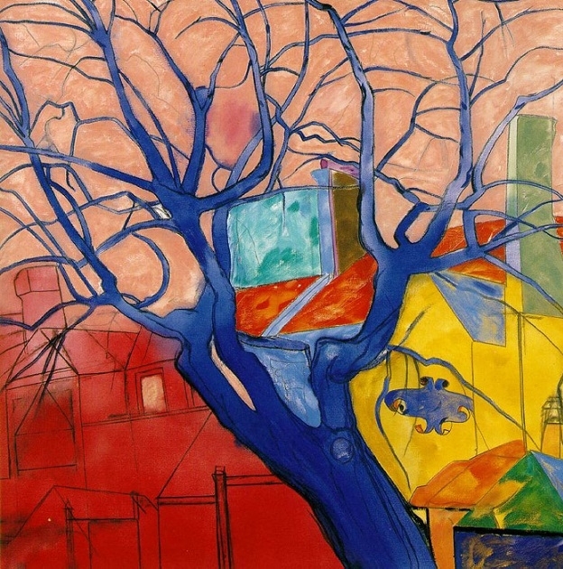 R. B. Kitaj the oak tree