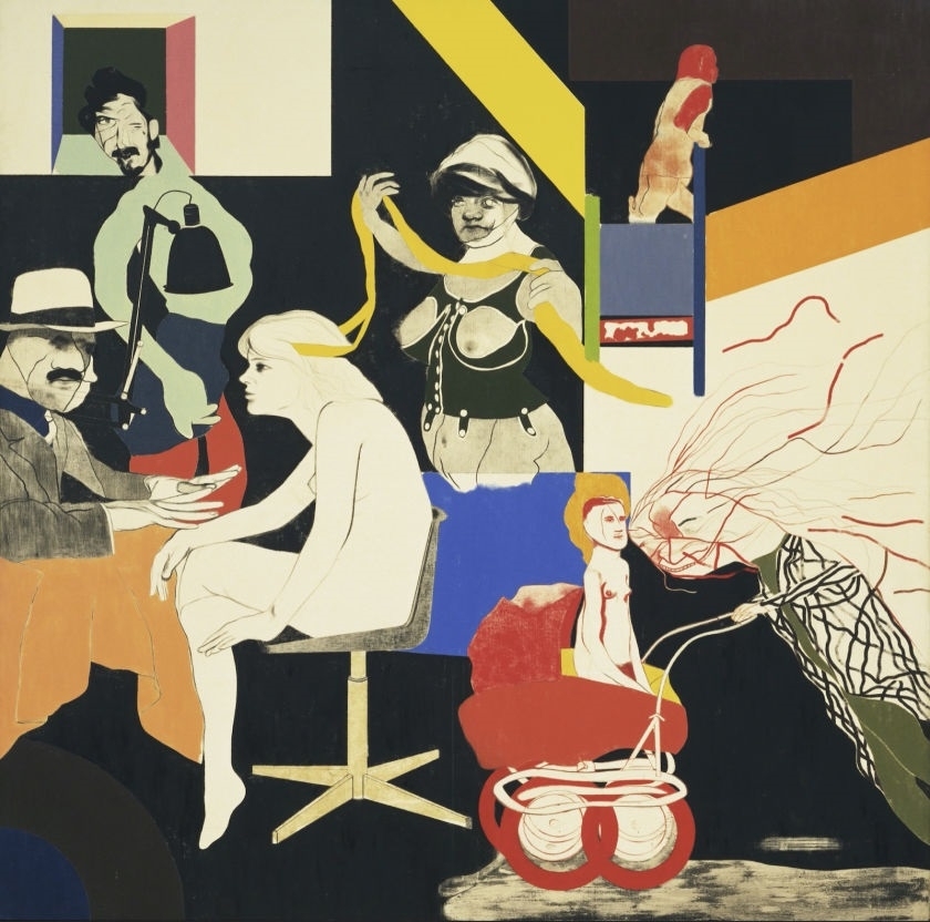 R. B. Kitaj The Ohio Gang