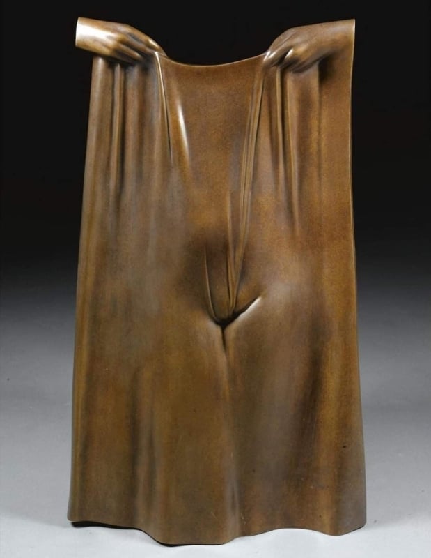 Ralph Brown (1928-2013), The Bride (also known as Relief Bride or La Sposa), ca 1975 - bronze sculpture