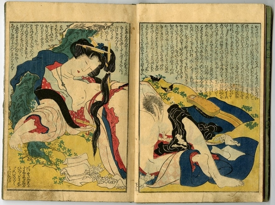 rape scene Hokusai rape scene Hokusai