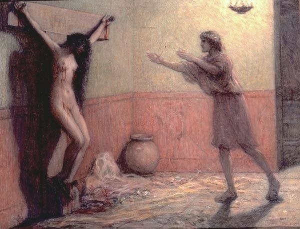 Raphael Collin Crucified Woman