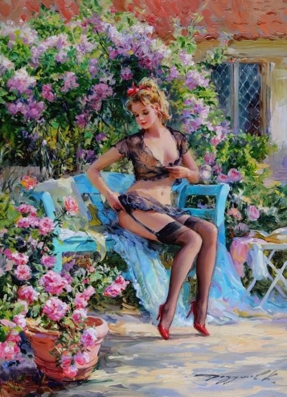 razumov in the garden