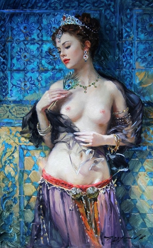 razumov topless harem dancer