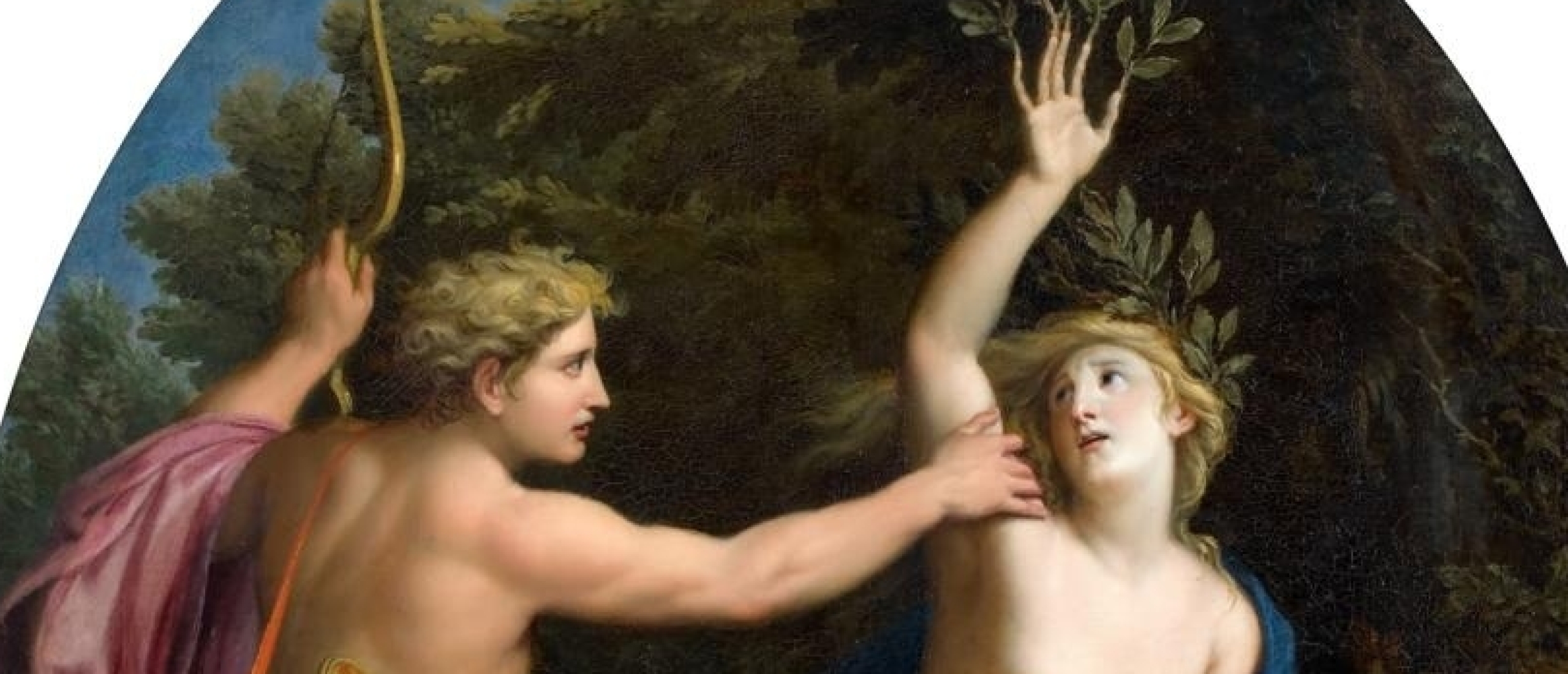 René Antoine Houasse, Apollo pursuing Daphne, 1677