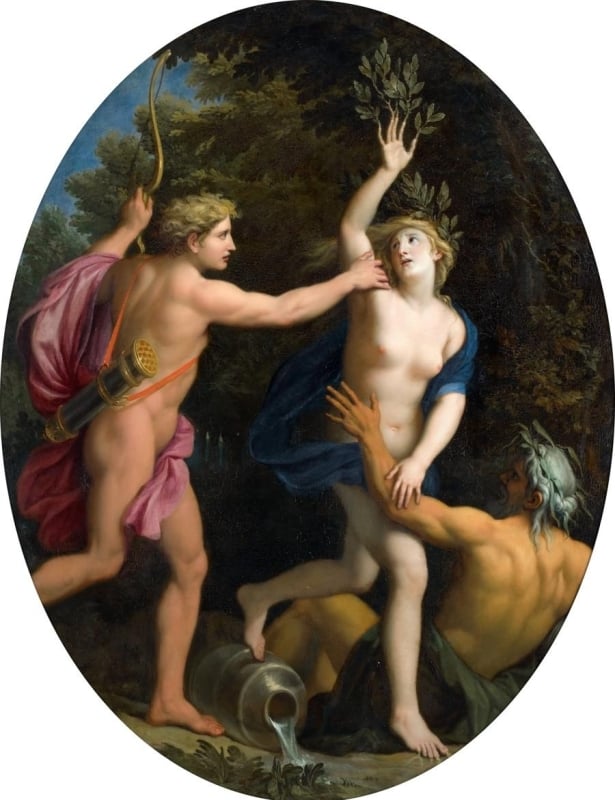 René Antoine Houasse, Apollo pursuing Daphne, 1677