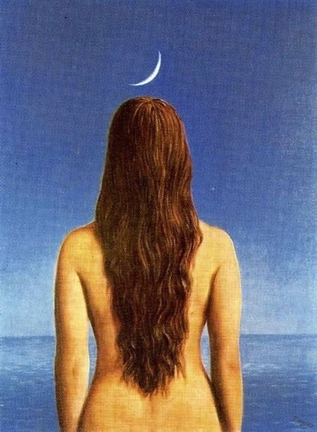 René Magritte The Evening Gown