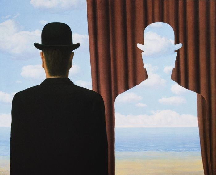 Rene Magritte, Decalcomania