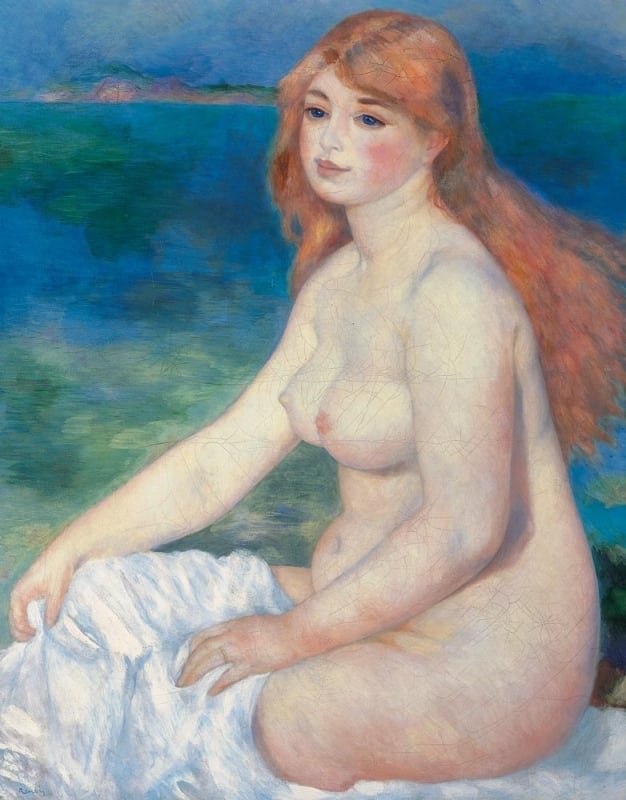 Renoir, Blonde Bather, 1882