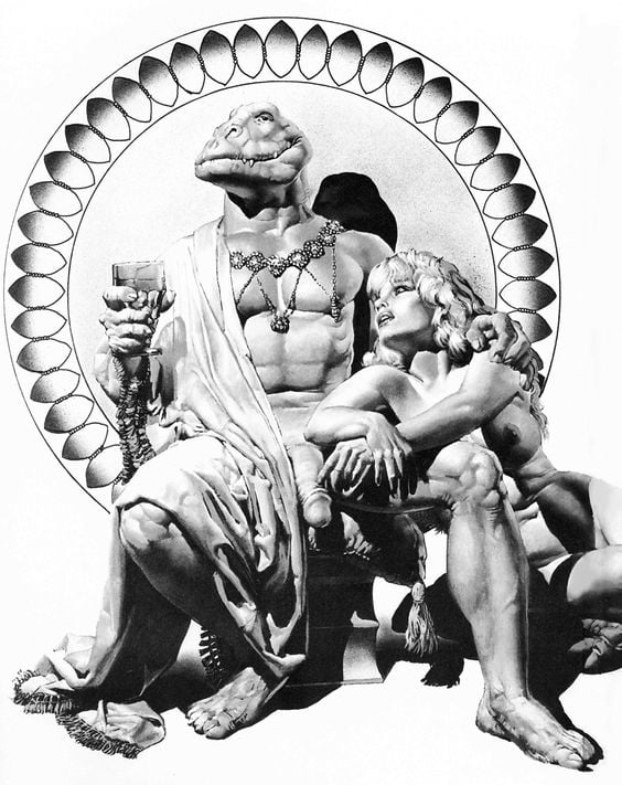 richard corben lizard erotic