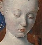 Right panel of the Malun Diptych, detail