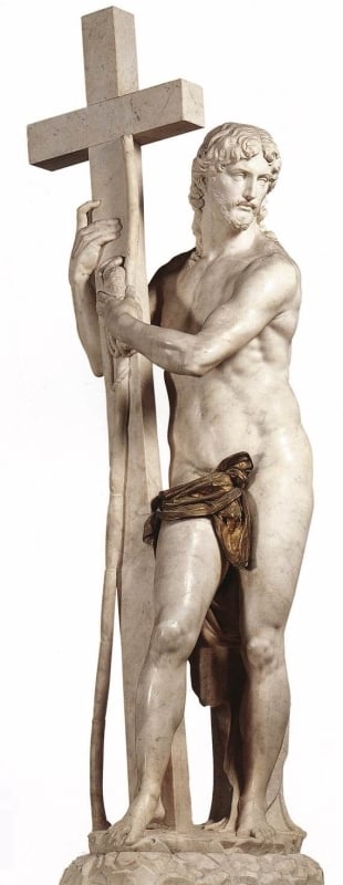 Risen Christ by Michelangelo (second version, with perizoma)