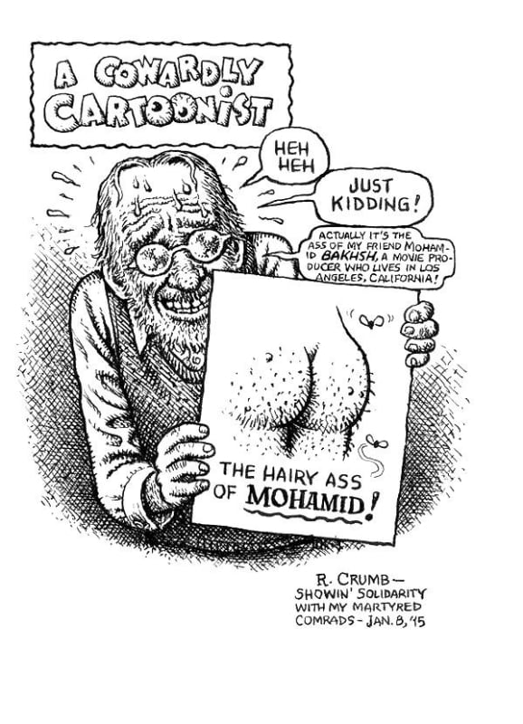 robert crumb A Cowardly Cartoonist