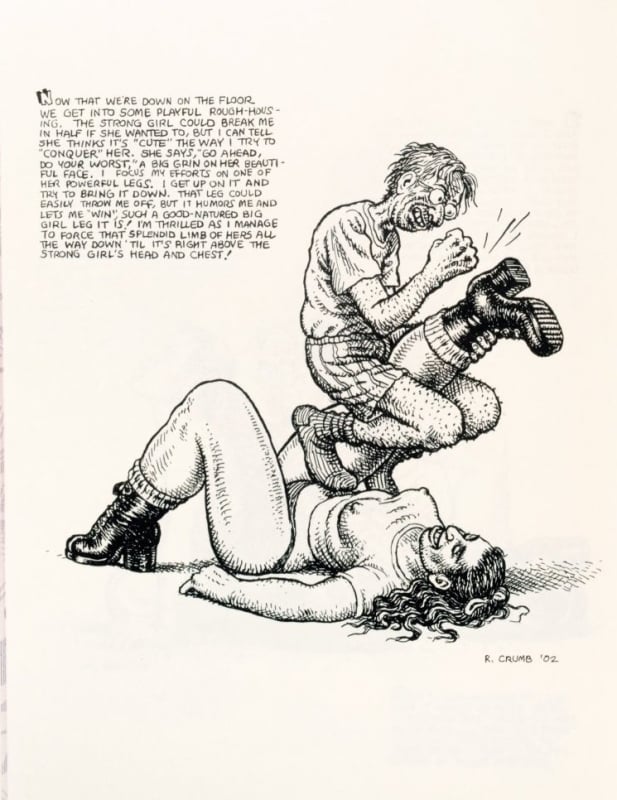 robert crumb self-portrait