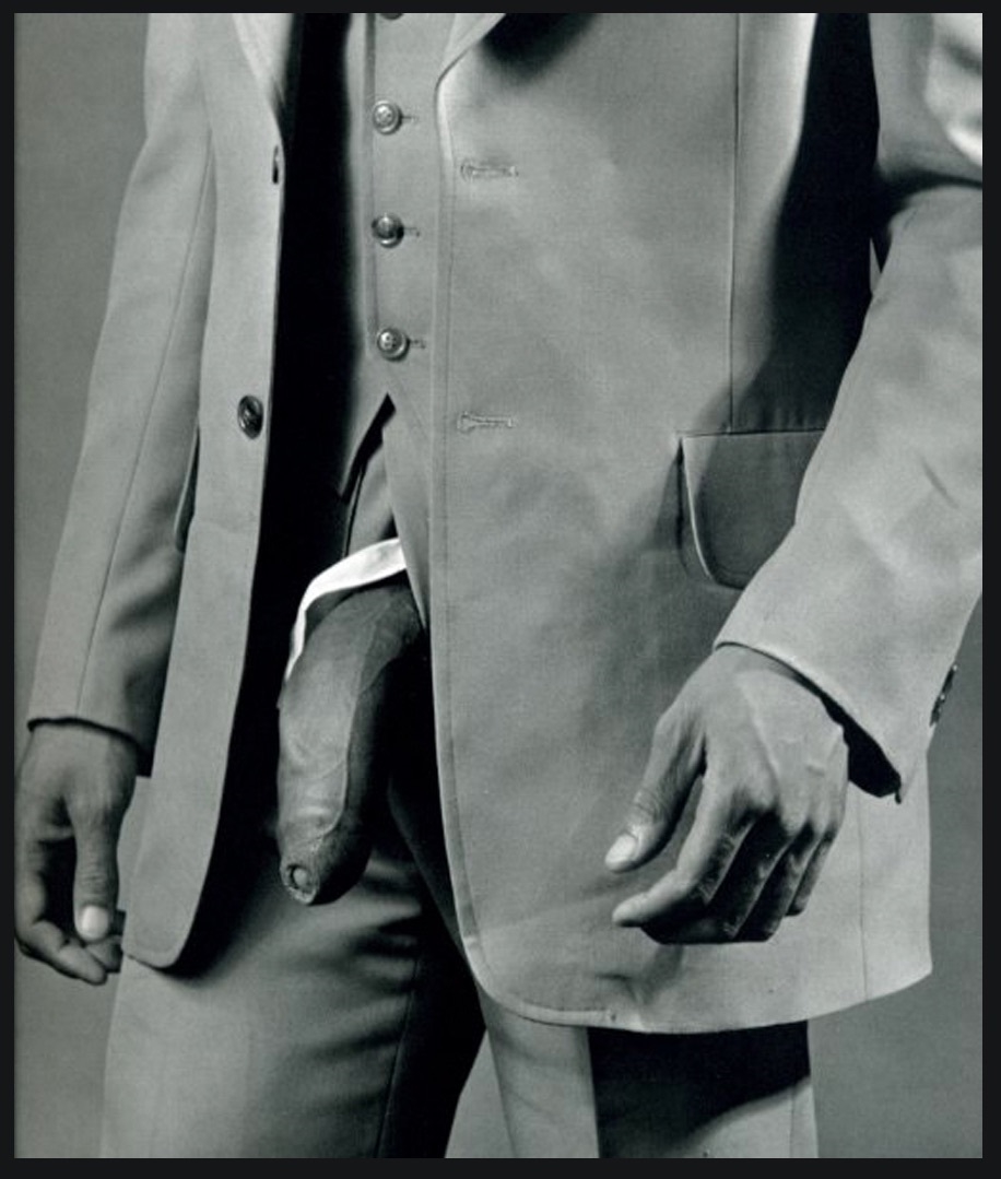 Robert Mapplethorpe Man in Polyester Suit