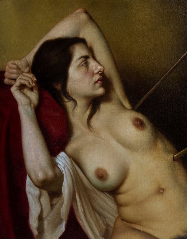 roberto ferri The Dream of St. Eulalia