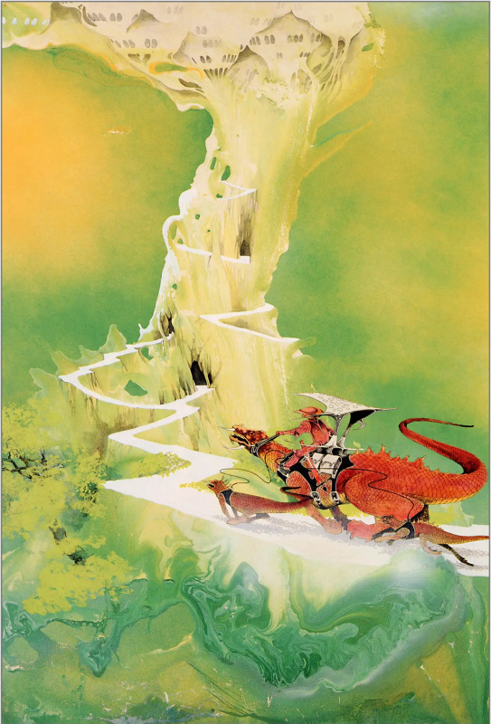 Roger Dean's album cover 'Views '