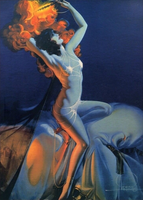 rolf armstrong Arabian Nights