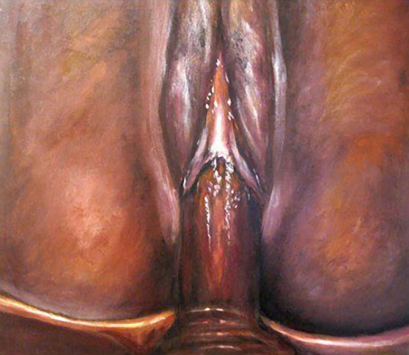 Ruth Bircham close-up phallus and vulva