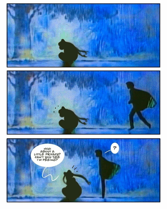 Sailor Mars. Panel from an unidentified comic by an unidentified artist