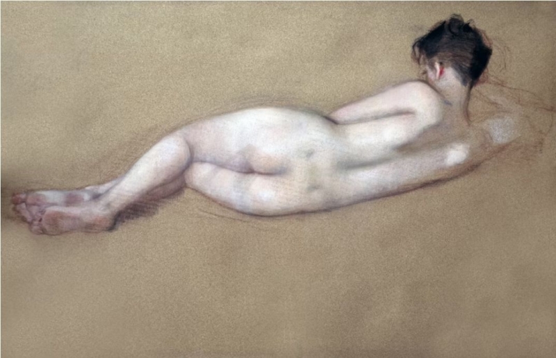 Sakit Mammadov, painting nude Sakit Mammadov, painting nude